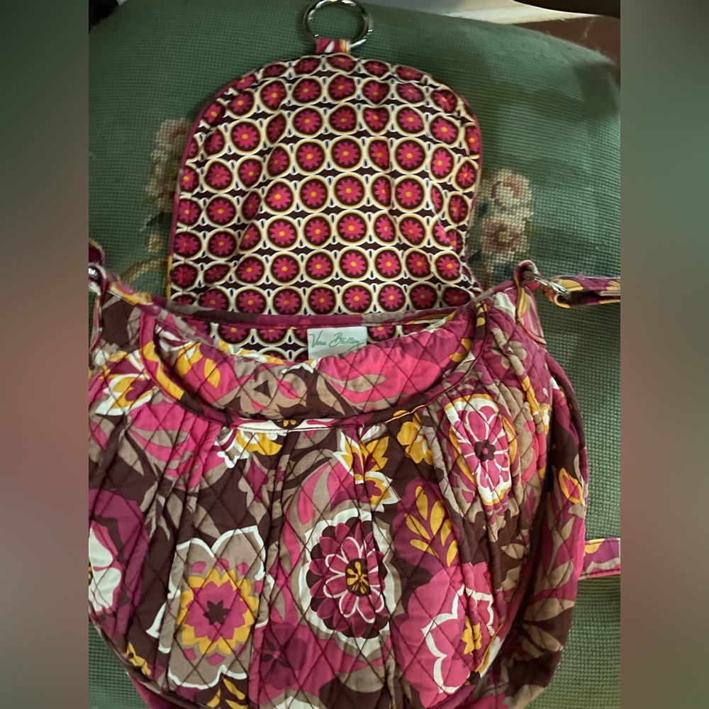Vera Bradley Carnaby Saddle Up Purse. Crossbody Retired Excellent Condition - Picture 5 of 7